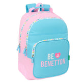 MOCHILA DOBLE CON CANTONERAS ADAPT, CARRO BENETTON UNIQUE | SAFTA, S,A,